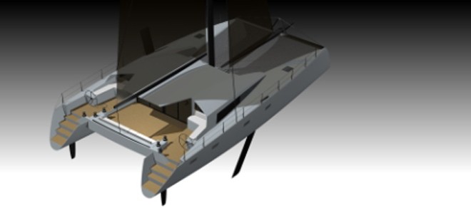 The new MC²60 Rendering © McConaghy Yachts